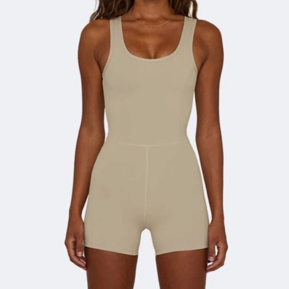 SET Active Sand Sleeveless Romper